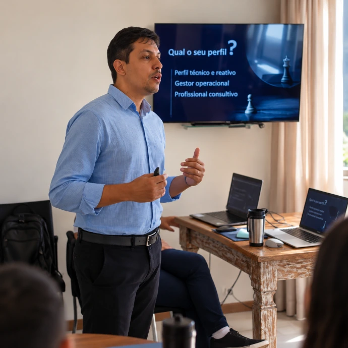Treinamento empresarial e desenvolvimento de lideranças